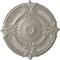 Ekena Millwork Attica Acanthus Leaf Ceiling Medallion (Canopies up to 4 5/8"), 53 1/2"OD x 3 1/2"P, Pearl White CM53ATPWS - alternate 1